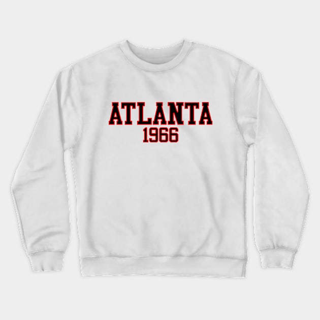 Atlanta 1966 (variant) Crewneck Sweatshirt by GloopTrekker